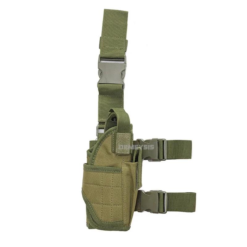 Universal Drop Leg Gun Holster Right Handed Tactical Thigh Pistol Bag Pouch Legs Harness for All Handguns