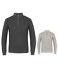 KIM YOUNG JOO GOLF Winter Brushed Simple Melange Men'S Golf Half-Zip Knit Dpwmnt50
