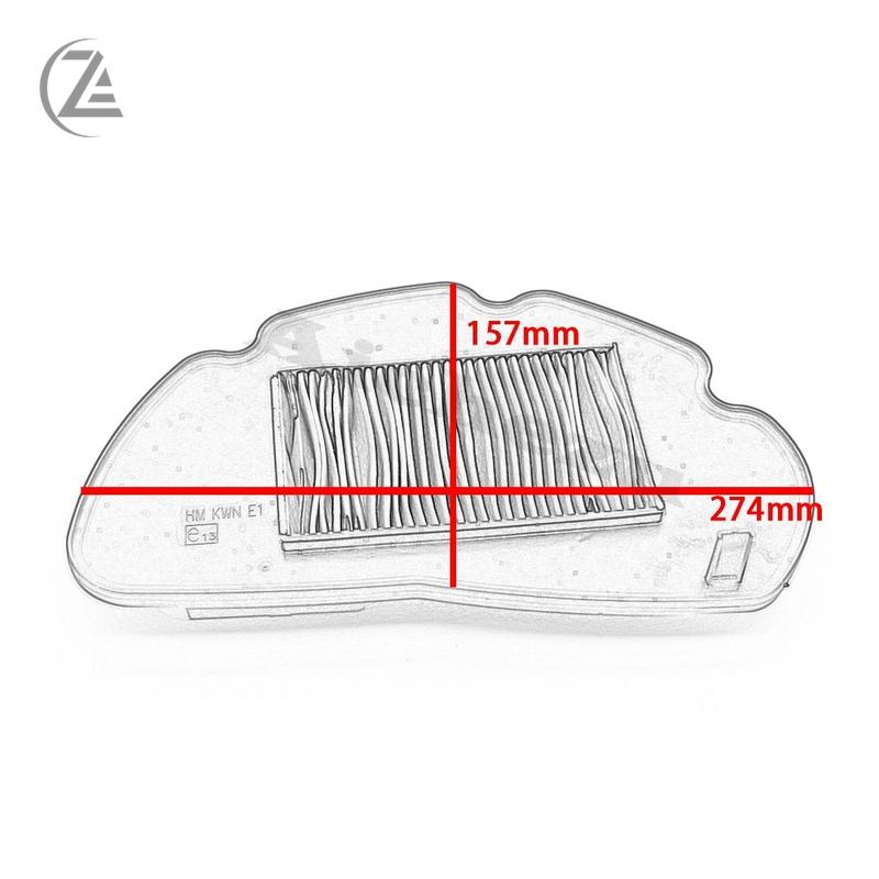 ACZ Motorcycle Air Filter Cleaner For Honda PCX125 PCX150 PCX 125 150 2010 2011 2012 10 11 12