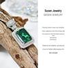 Gesi En Jewelry: Luxury Emerald Leopard Head Pendant