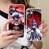 HSR Acheron Clear Mobile Phone Case for Samsung Galaxy S25 S24 S23 S22 S21Plus FE Ultra Colorful Cover