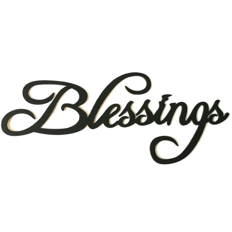 Träsvart Bokstavsväggdekoration Snygg Hängande Hängeprydnad