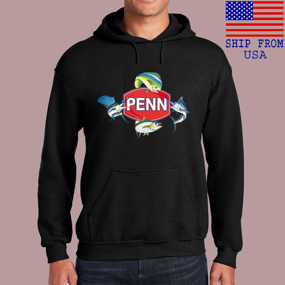 PENN Fishing Black Size S3XL Unisex T-Shirt XXL
