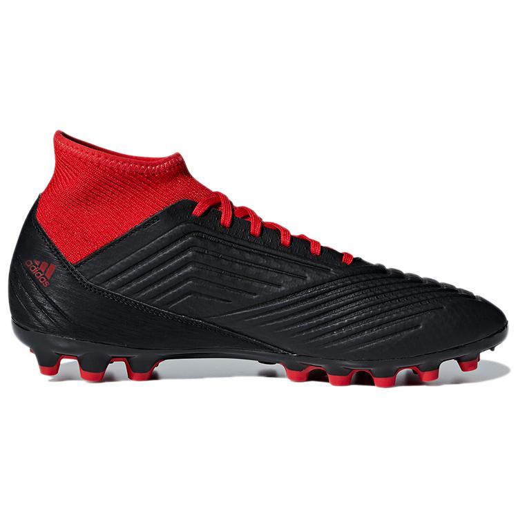 New Adidas Predator 18.3 Ag 'Black Red' BB7747