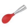 Rice Spoon Silicone Stainless Steel Handle Stick Proof Stand Up Rice Scoop for Home Restaurant