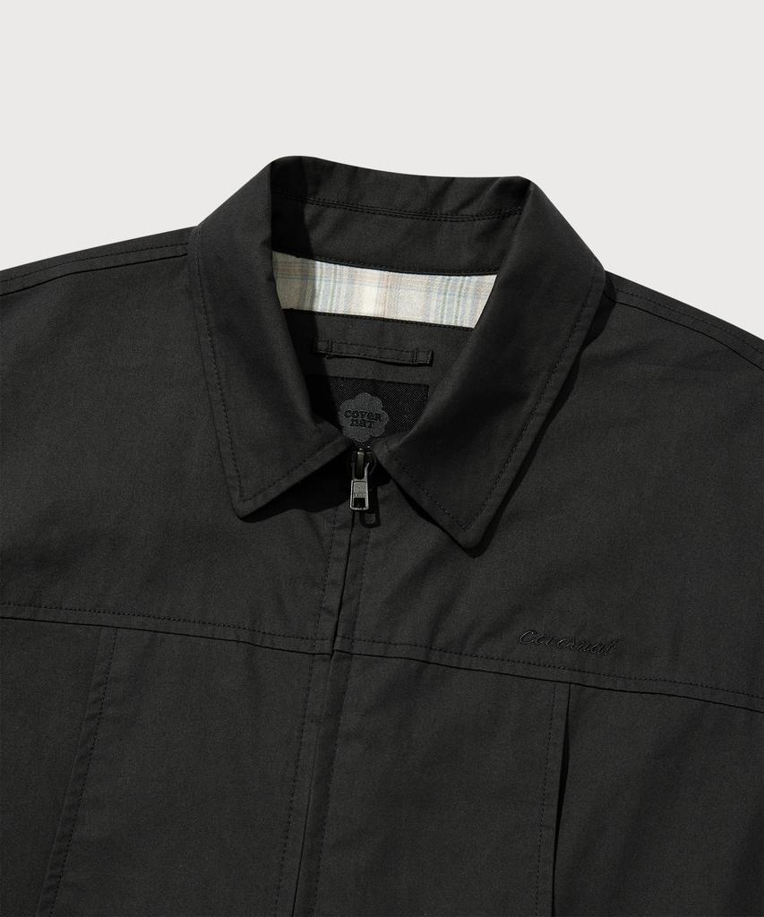 Covernat Woman Harrington Jacket Charcoal