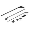 7pcs Set Navigation Panel Trim Central Control Air Vent Decor Carbon Fiber Fit for Mazda MX 5 ND Roadster ND 16 20