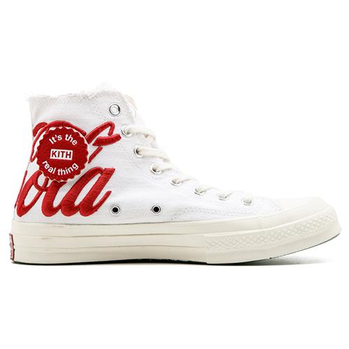 Converse Kith X Coca-Cola X Chuck Taylor All Star Hi 70 'White Red' 160286C