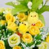 60pcs Easter Chick Surprise Toy for Filling Easter Egg Easter Party Favor Egg Hunt Supplies Kids Gift Stuffed Chicken