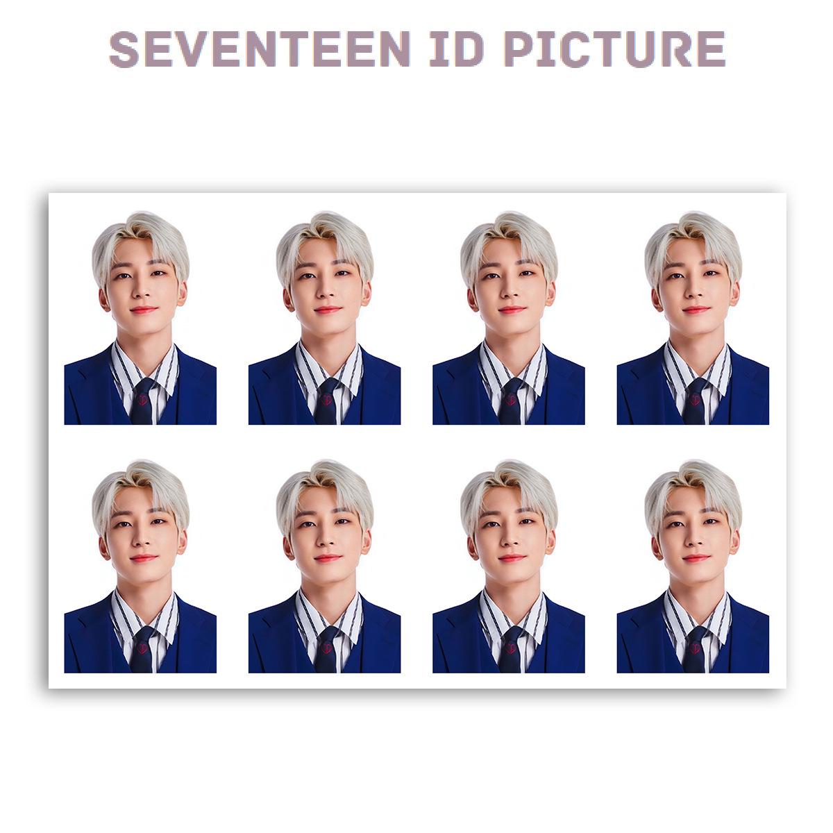 SEVENTEEN ID Photo Set: One-Inch Suit & Passport Photos