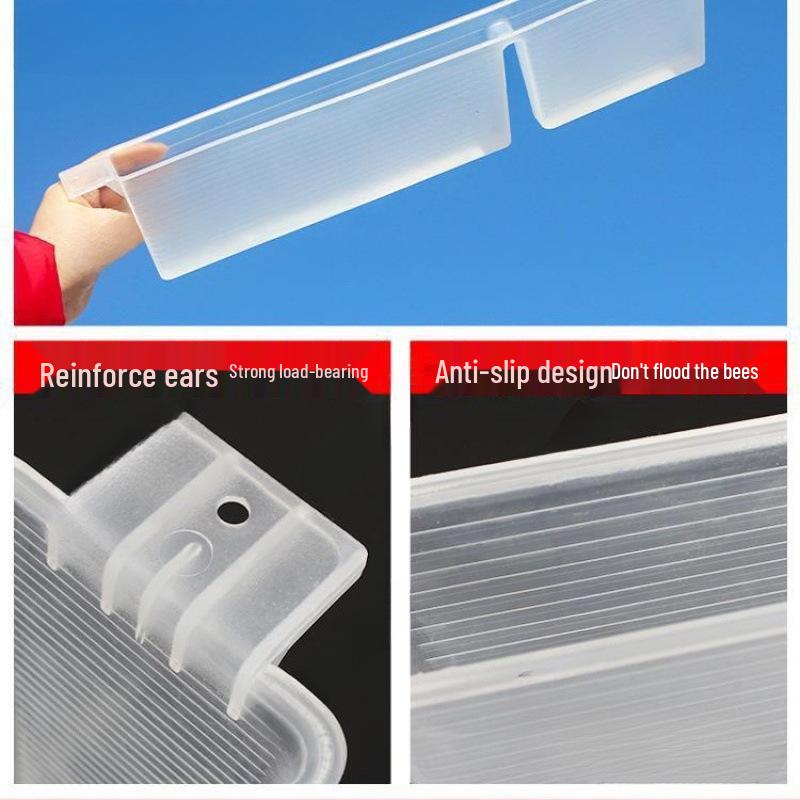 Bee Feeder: 1.5kg Outdoor Nectar and Royal Jelly Dispenser for Beekeeping