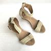 UGG Keilsohlen Sandalen Damen 23 Beige Leder Absatzschuhe(GEBRAUCHT)