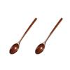 2pcs Wooden Spoon Healthy Tableware Kitchen Cooking Wooden Cooking Spoons Utensil Tools Soup Teaspoon Catering