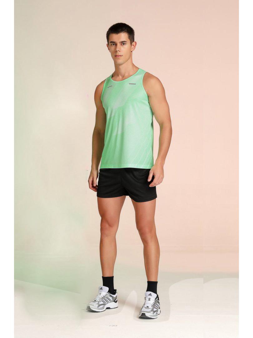 

Unisex Track & Field Training Set: Vest & Suit for Marathon and Running Sportswear. XL