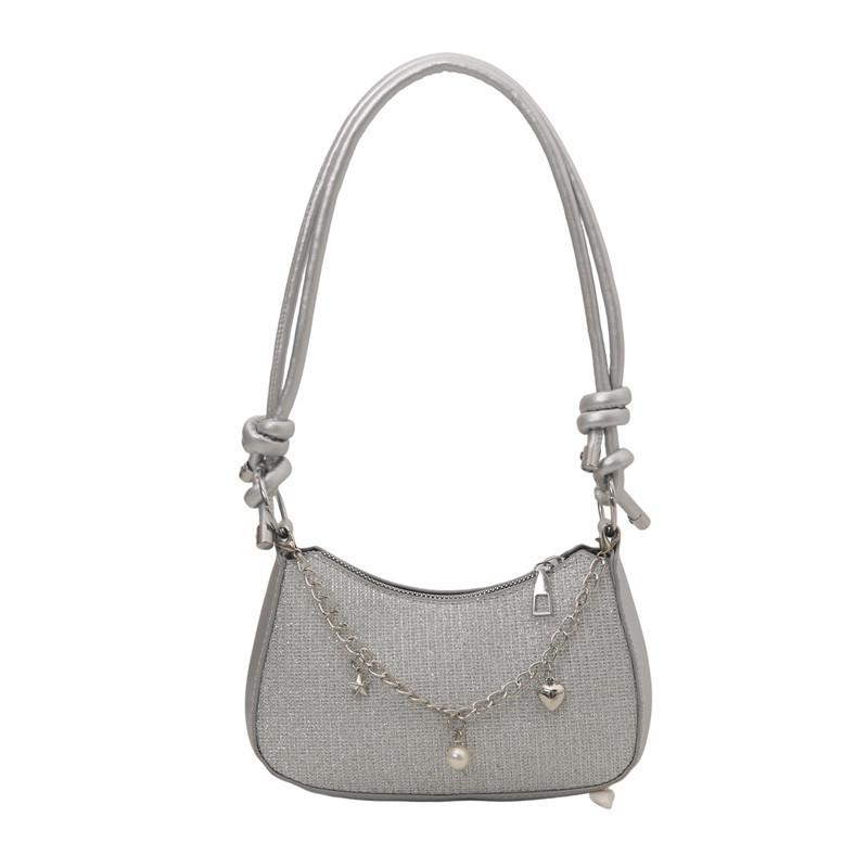 This year's small bag women's simple new trendy fashion foreign texture messenger bag spring and summer armpit bag