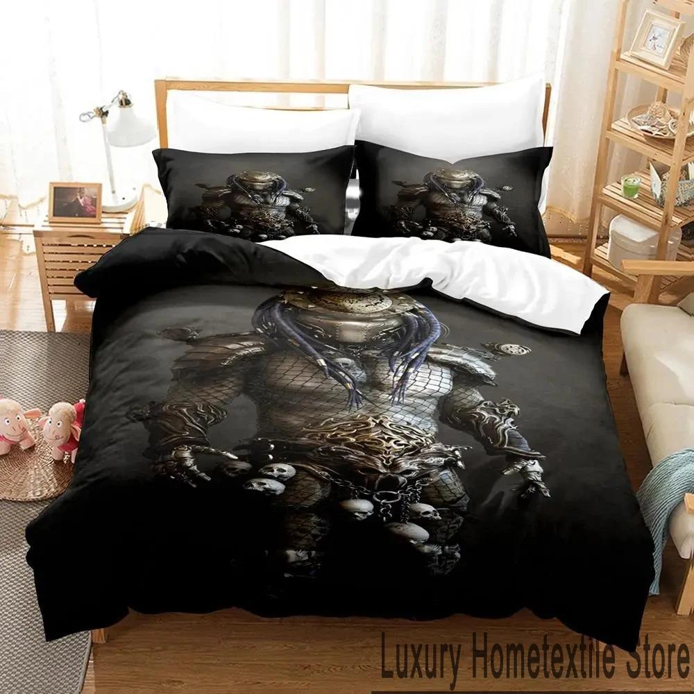 3D Druck Film The Predator Bettwäsche Set Jungen Mädchen Twin Queen King Size Bettbezug Kissenbezug Bett Jungen Erwachsene Heimtextil
