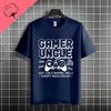 Funny Uncle Level Unlocked Graphic Tshirt Casual Fashion Streetwear 100 Cotton Short Sleeve Crew Neck Tshirt Perfect For Gift