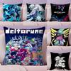 Ddeltarunes Game Fashion Pillow Case Pillow Case Plush Fabric Soft Double Sided Print Home Sofa High Quality Cushion