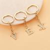 26 Alphabet Schlüsselanhänger Initial Schlüsselanhänger Zubehör Anhänger für Geldbörse Rucksack Handtasche Charms