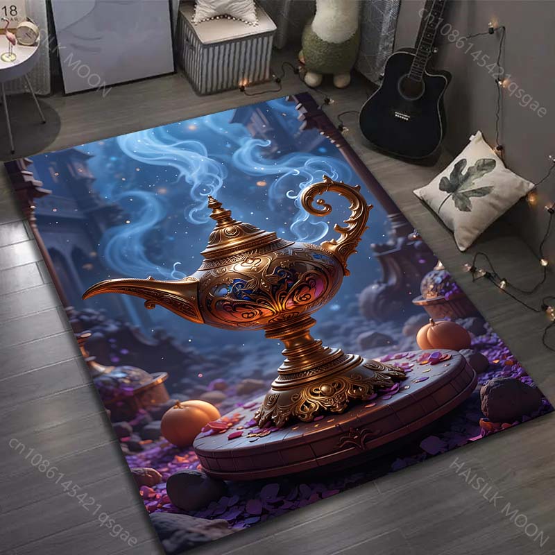 

3D Printing Wishing Light Theme Carpet Multi-size Optional Bedroom Sofa Office Children s Room Four Seasons Available Fast Reach 40x60cm (16x24in)