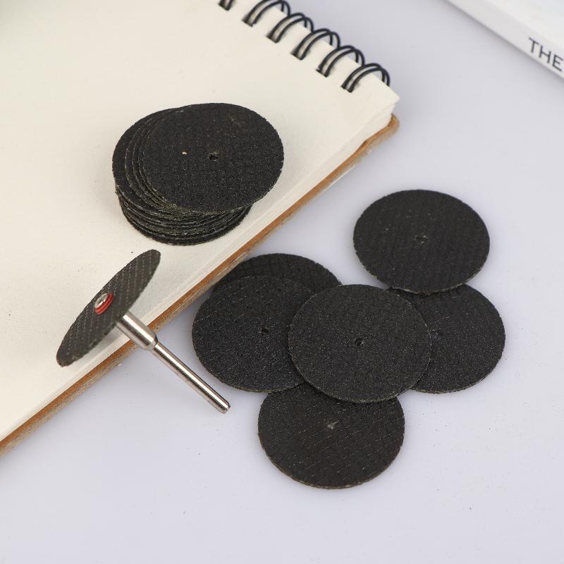 11/21/25/54 Pcs Abrasive Cutting Disc 32Mm With Mandrels Grinding Wheels For Dremel Metal Cutting Rotary Tool Saw Blade