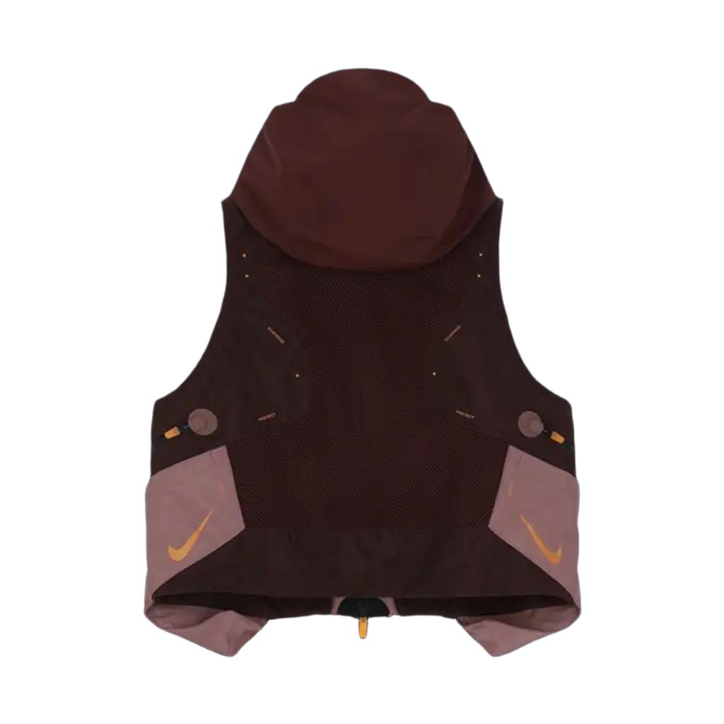Nike ISPA Minimaliste Confortable Mode Gilet Sans Manches Unisexe Gilets Ton Terre Violet Fumée Rouge Couleur Royale HF6403-227