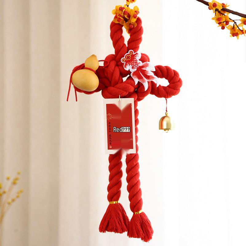Fu Knot Handle Pendant for New Home Ceremony