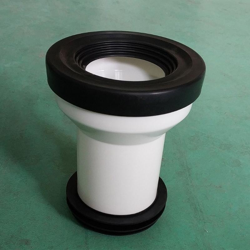 Toilet Extension Pipe Shifter with Reliable Performances Straight Pipe Connector for Bathroom Use Minimizes Leaks & Odor