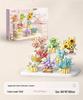 Flower Basket Series Micro-Particle Building Blocks: Sunflower & Succulent Potted Plants – Lego Compatible Toys