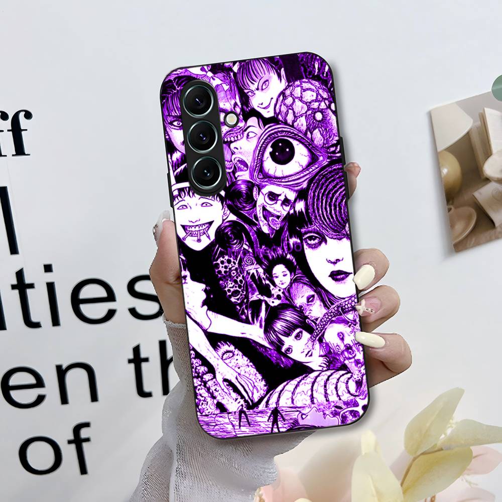 

Junji Itos Tomies Phone Case For Samsung S 24 Fe 25 Ultra Plus 20 Lite 21 30 22 23 24 22 Ultra 5G Fundas Samsung S21