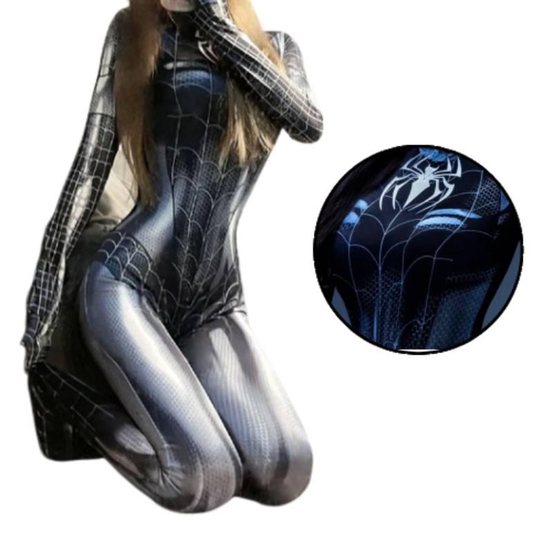 Superhero Costume With Hidden Zipper For Cosplay Events And Themed Parties
