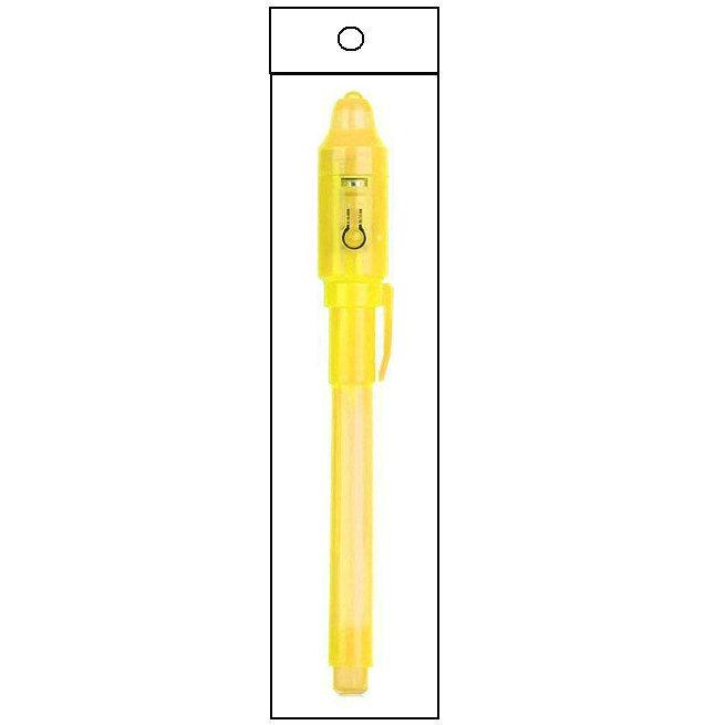 Glow-in-the-Dark Purple UV Invisible Marker - Minimalist Fluorescent Money Detector Pen.