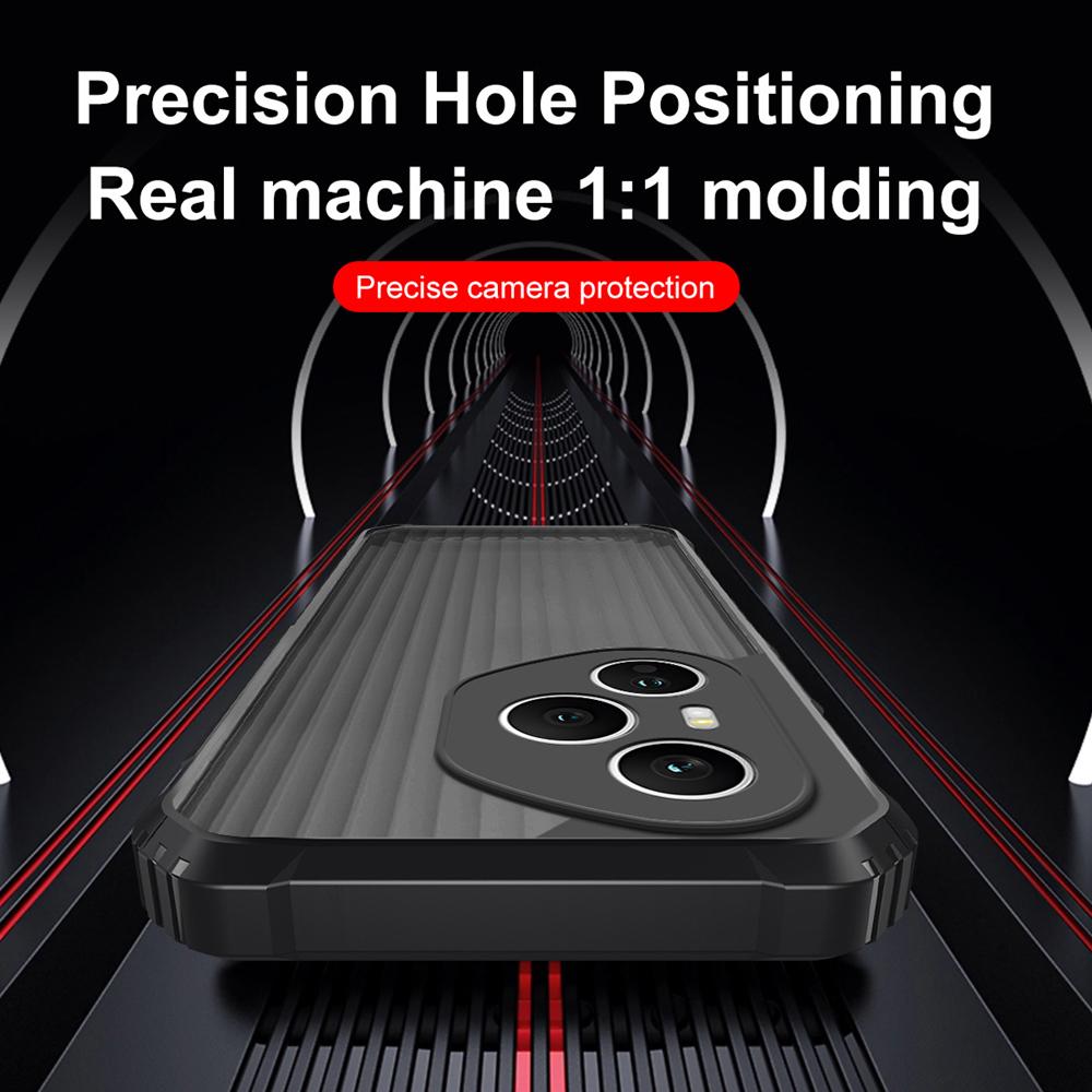 KEYSION Heavy Duty Shockproof Phone Case for HONOR 400 Pro 5G Soft Silicone+PC Translucent Matte Back Cover for Honor 400 Lite 5G