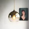 Modern Pendant Led Lights Glass Art Hanging Chandelier Dining Table Bedroom Kitchen Modest Ceiling Lamps for Room Home-appliance