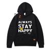 Casual Spring Autumn Long Sleeve Hoodies Vintage Waffle Pullover Man Hooded Sweatshirt Men Clothing