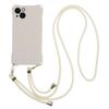 Phone Cover for iPhone 13 6.1 inch Four Corner Thickened Anti-drop TPU Phone Case with Hanging Rope