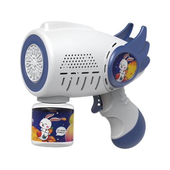 

Детская машина для изготовления пузырей со светом, портативная портативная автоматическая игрушка для выдувания пузырей для малышей, подарок на день рождения и Рождество для мальчиков и девочек синий