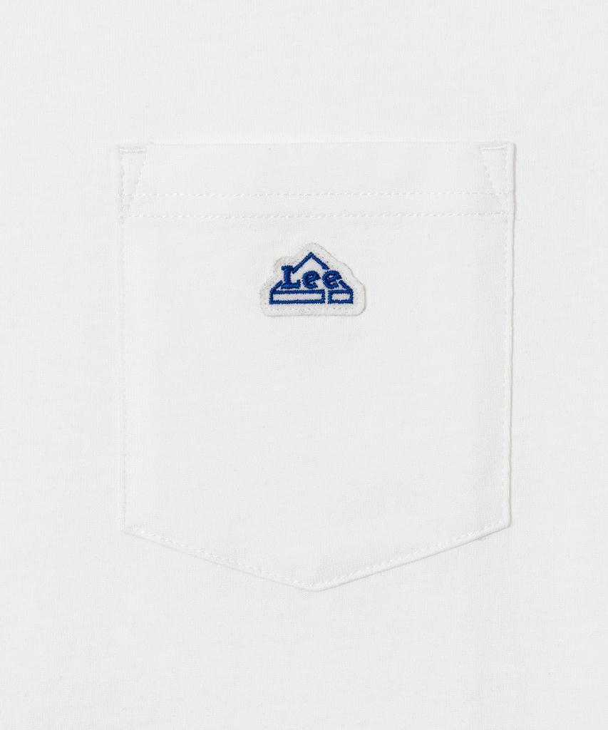 LEE House Logo Pocket Short Sleeve T-Shirt White