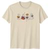 Reading Ghosts Are Spooky Unisexs TShirt Ghost Books Gift For Her