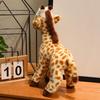 Plush Giraffe Doll Soft Cute Stuffed Giraffe Standing Plush Animal Toy Fluffy Giraffe