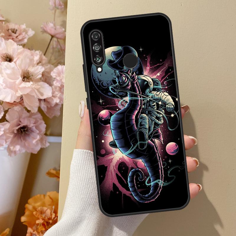 

Space Spaceman Art For Huawei Nova 7i 8i 11i 12i 12s Y73 Y70 Y90 Y60 Y72 Y61 Y91 9 10 SE P30 Pro P40 Lite Case Huawei Nova 7i