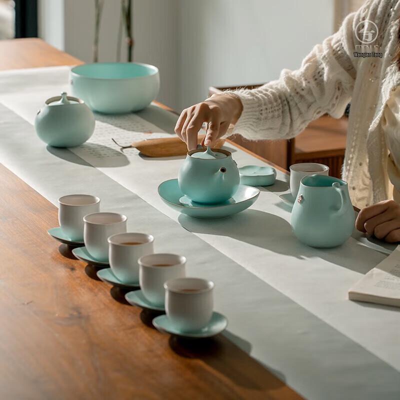 Wanqiantang Minimalist Stone Kung Fu Tea Set