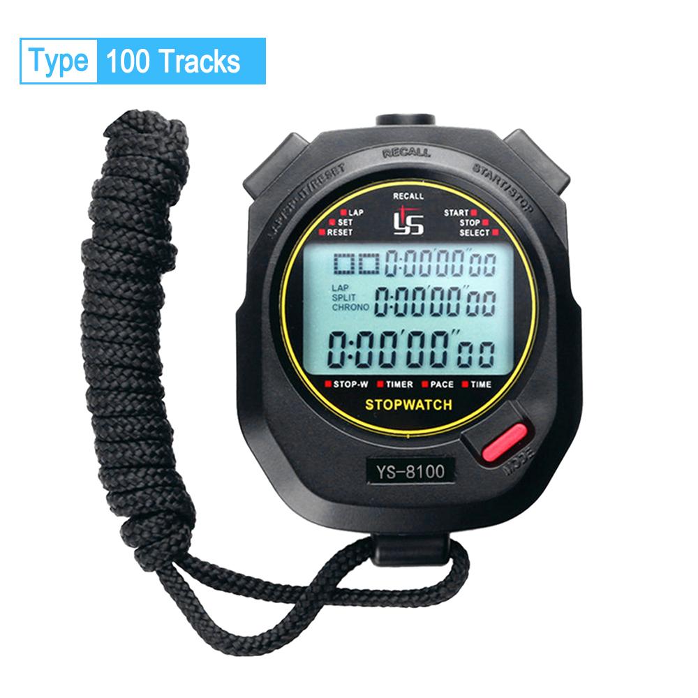 Professioneller Digitaler Stoppuhr Timer Multifunktion Tragbar Outdoor Sport Laufen Training Timer Chronograph Stoppuhr