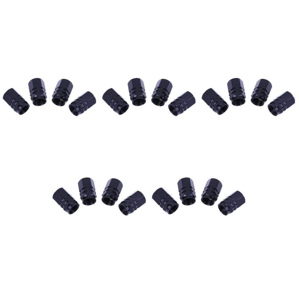 20/4 Stück Aluminiumlegierung Reifenventilkappen Auto Rad Reifenventil Luftkappen Ventilschaftabdeckungen Hohe Qualität Universell Auto Staubdichte Kappen