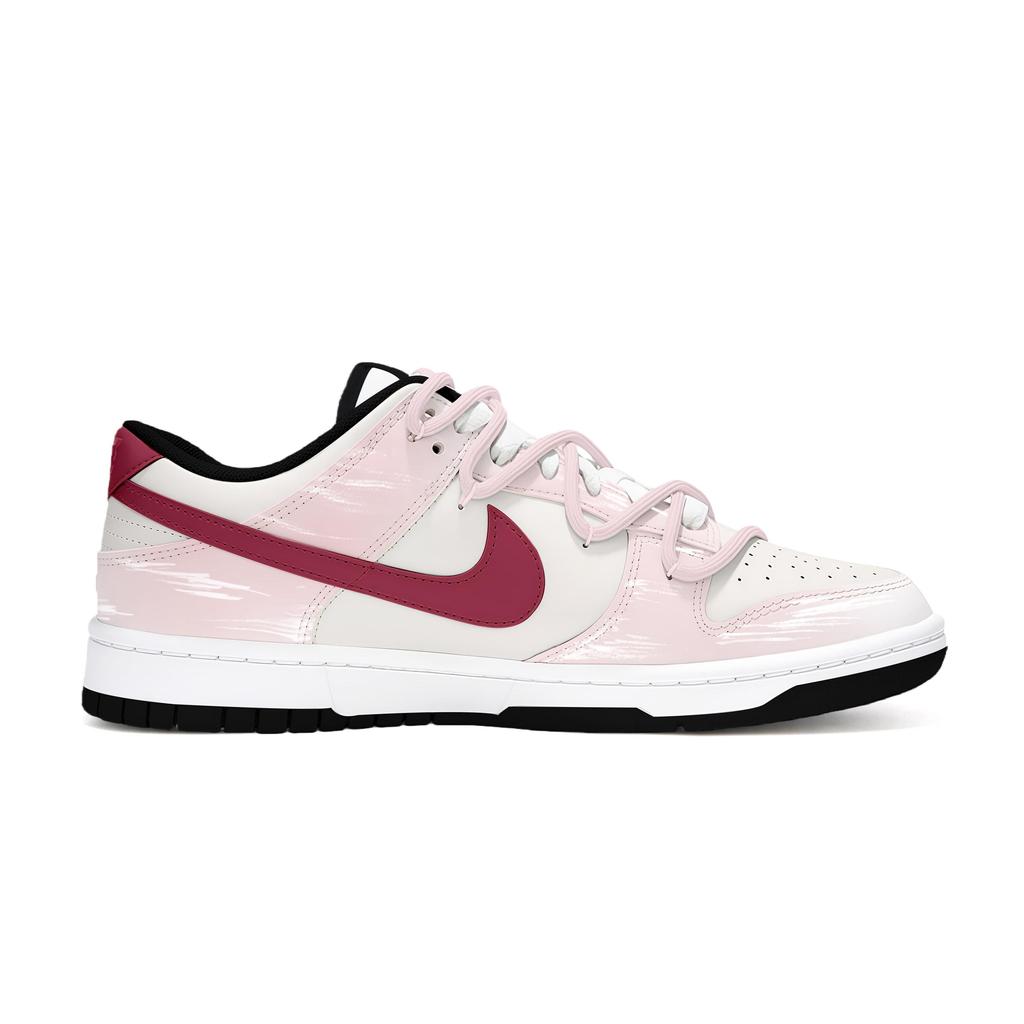 Nike Dunk Soft Love Confession Abrasion Resistant Low top Skateboard Shoes Unisex Pink CW1590-100(team2088-)