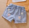 Disponibile: Pantaloncini di jeans da bambina 2025 - Nuovo stile per bambini e ragazzi, Capospalla sottile per bambine