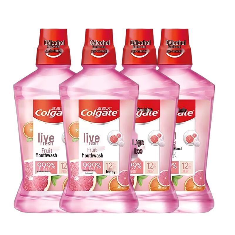 Colgate Fresh Fruit Mouthwash (4-Pack)