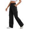 Cargo Pants For Women High Waisted Wide Leg Casual Pants Streetwear Trousers With  Pockets