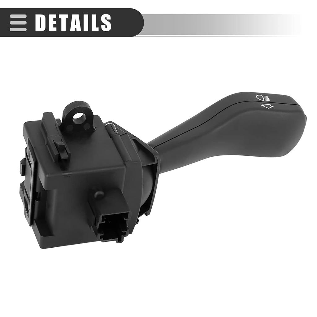 Motoforti Car Steering Switch,Multifunction Combination Switch,for BMW M3 2001-2006,Plastic,61318363668,Black