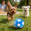 Soft Squeaky Plush Dog Toy Ball Interactive Soccer Game for Puppies Cats, Durable Safe Indoor Outdoor Play for Aggressive Chewer
